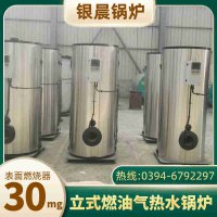 卧式燃油(气)导热油炉