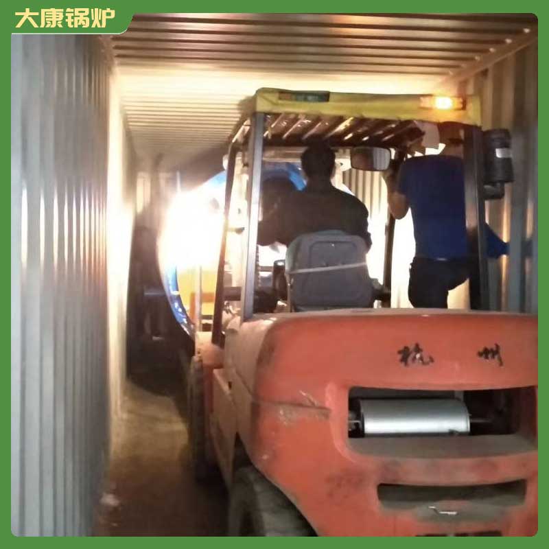 燃气锅炉烧生物质银晨锅炉燃气热水炉99kw